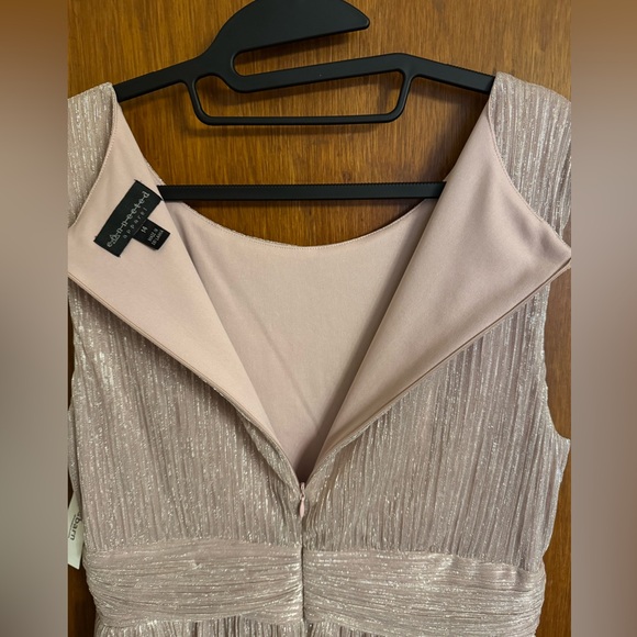 NWT Connected Apparel Size 14 Dusty Rose Tiered Sheath Cocktail Dress - Picture 6 of 17